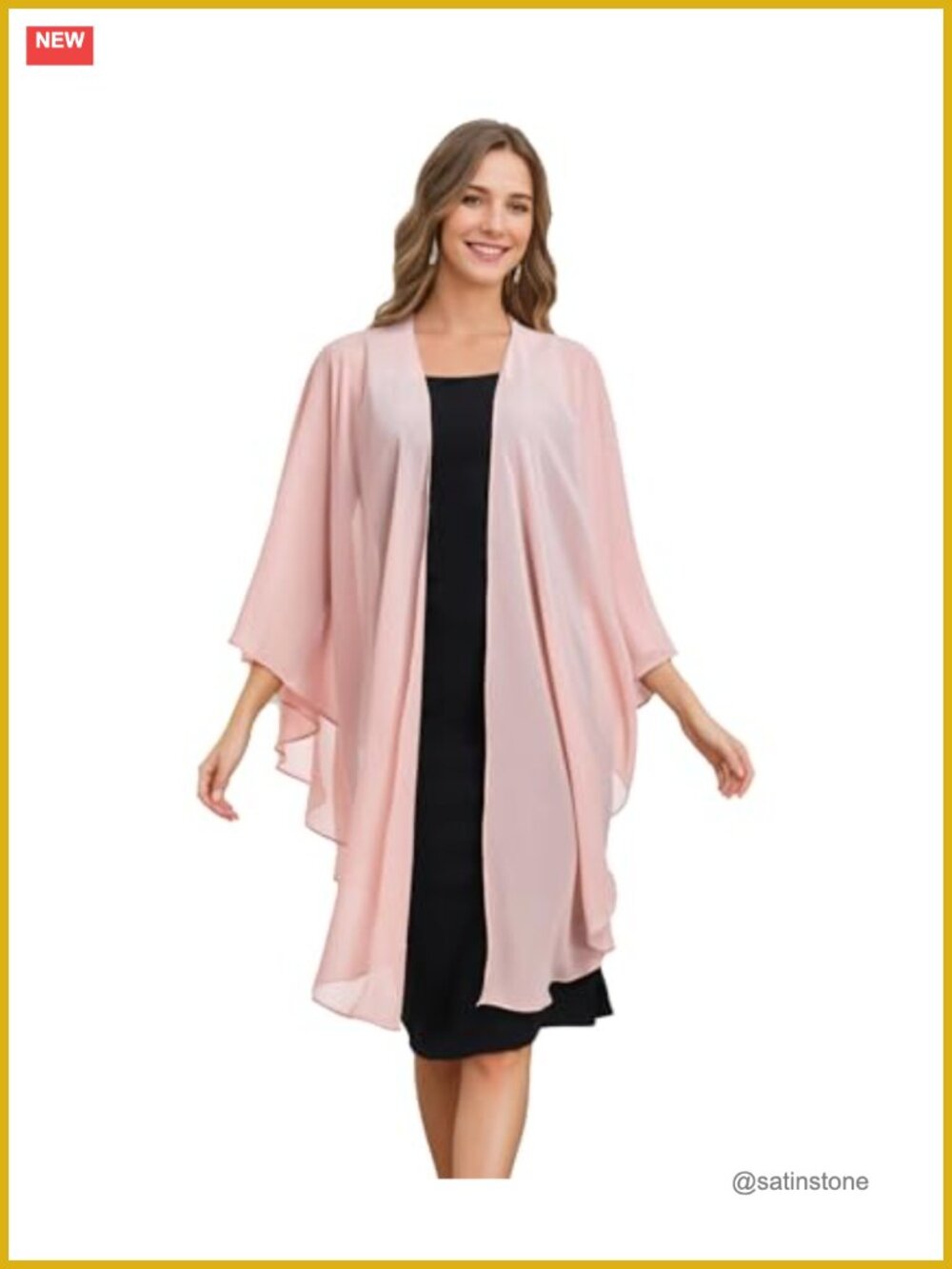 Chiffon Shawl Wrap for Evening Wedding Formal Coverage